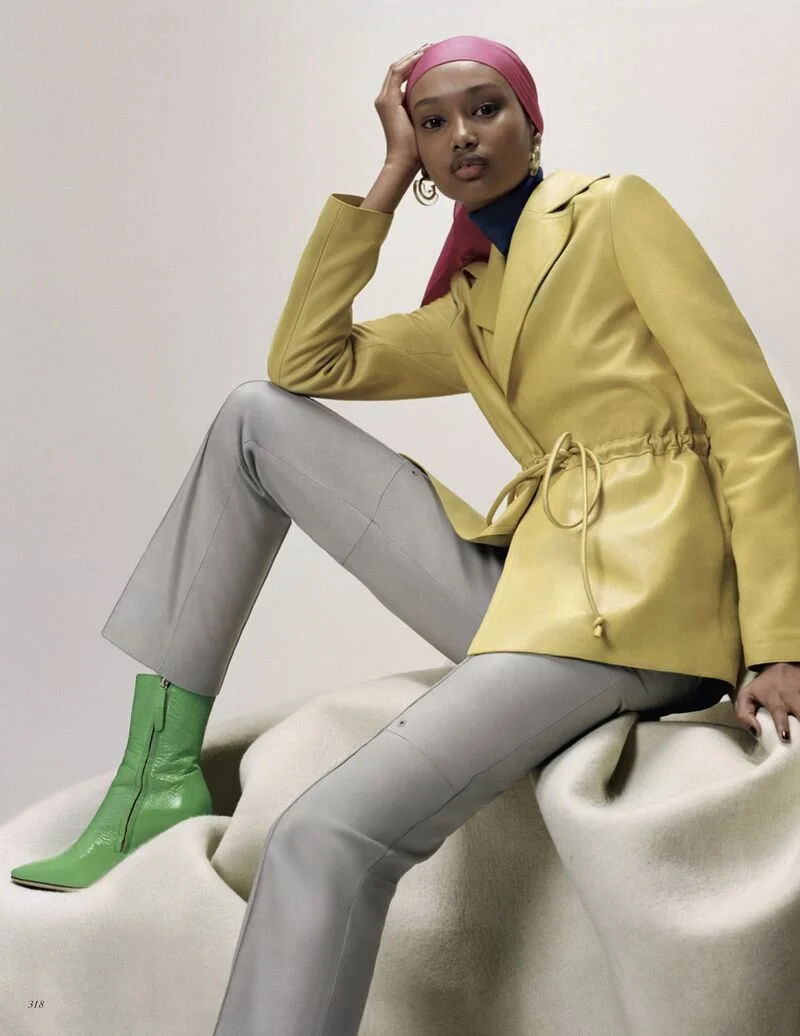 Campbell Addy Fashion Photography 'Paint by Numbers' for